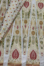 Stunning Dyeable Banarasi Silk Meenakari Lehenga Set - Luxurion World