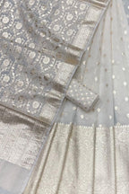Customizable Dyeable Banarasi Chanderi Silk Lehenga Set - Luxurion World