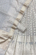 Stunning Dyeable Banarasi Chanderi Silk Lehenga Set - Luxurion World