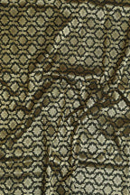 Black Banarasi Pure Katan Silk Unstitched Lehenga Set - Luxurion World