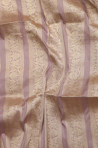 Elegant Purple Banarasi Pure Katan Silk Unstitched Lehenga - Luxurion World