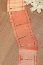 Golden Handloom Paithani Pure Silk Single Muniya Border ( 1 Mtr ) - Luxurion World