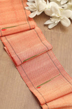 Golden Handloom Paithani Pure Silk Single Muniya Border ( 1 Mtr ) - Luxurion World