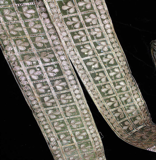 Golden Traditional Hand Gota Work Lace ( Roll OF 9 Meter ) - Luxurion World