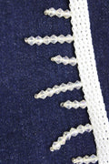 White Embellished Handwork Lace - Luxurion World