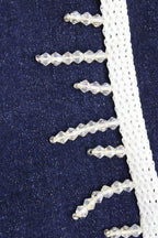 White Embellished Handwork Lace - Luxurion World