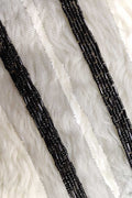 Black Embellished Handwork Lace - Luxurion World