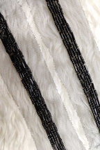 Black Embellished Handwork Lace - Luxurion World