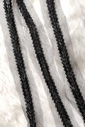 Black Embellished Handwork Lace - Luxurion World