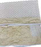 Vibrant Dyeable Handloom Banarasi Georgette Saree - Luxurion World