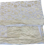 Vibrant Dyeable Handloom Banarasi Georgette Saree - Luxurion World