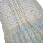 Vibrant Banarasi Georgette Saree with Brush Dye - Luxurion World