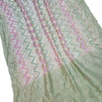 Vibrant Banarasi Georgette Saree with Brush Dyed Design - Luxurion World