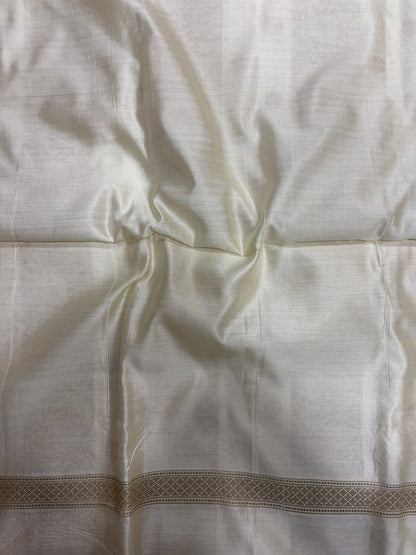 Stunning Dyeable Banarasi Pure Chiniya Saree - Luxurion World