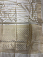 Exquisite Dyeable Banarasi Pure Chiniya Saree - Luxurion World
