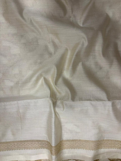 Stunning Dyeable Banarasi Pure Chiniya Silk Saree - Luxurion World