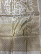 Stunning Dyeable Banarasi Pure Chiniya Silk Saree - Luxurion World