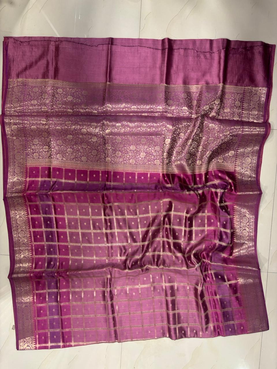 Exquisite Multicolor Banarasi Chiniya Silk Saree - Pure Elegance - Luxurion World