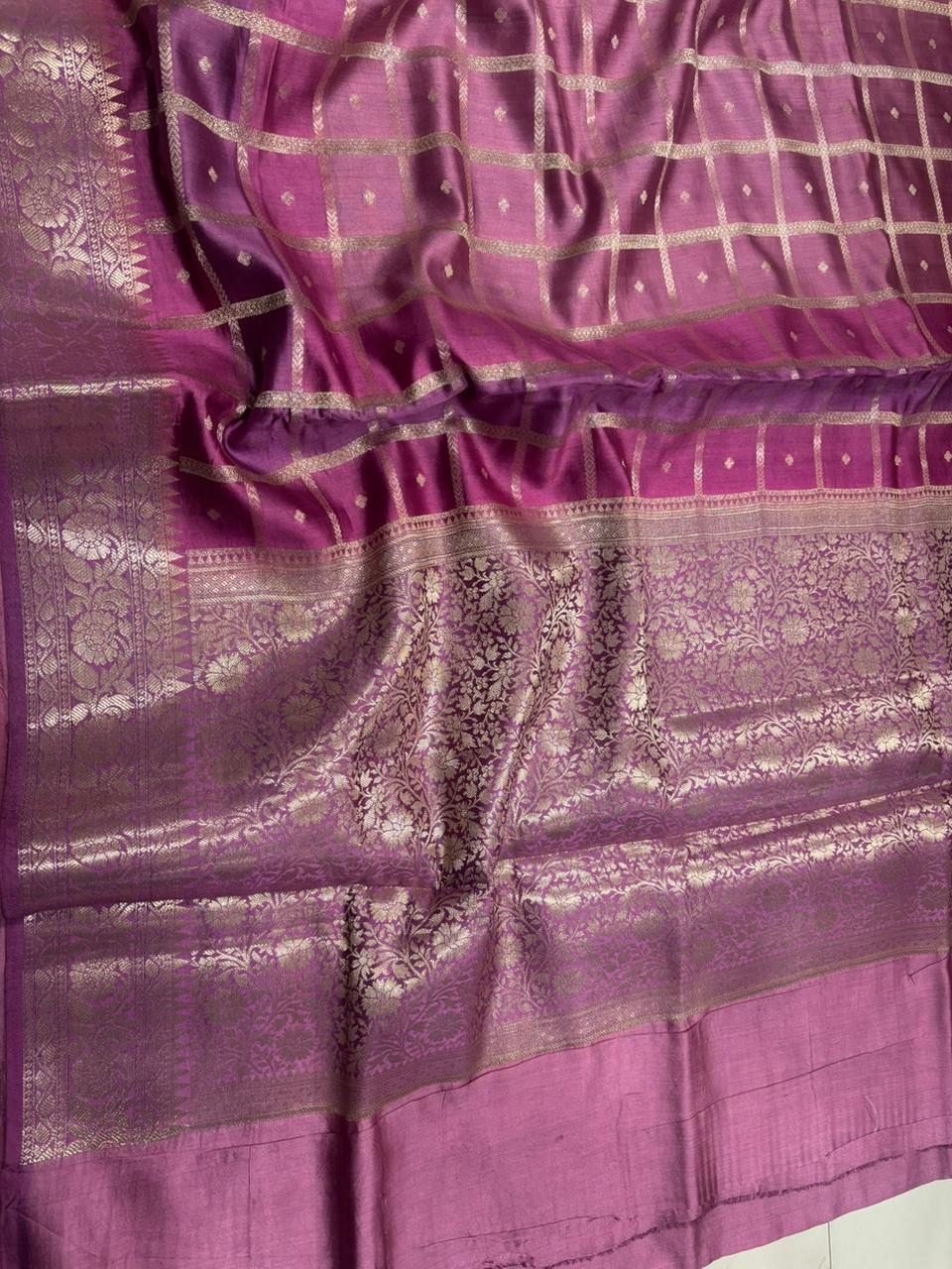 Exquisite Multicolor Banarasi Chiniya Silk Saree - Pure Elegance - Luxurion World