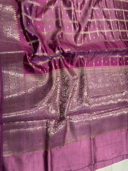 Exquisite Multicolor Banarasi Chiniya Silk Saree - Pure Elegance - Luxurion World