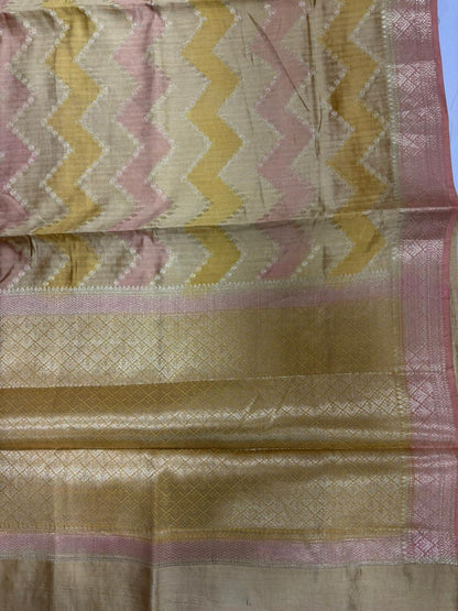 Exquisite Multicolor Banarasi Silk Saree - Luxurion World