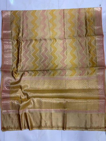 Exquisite Multicolor Banarasi Silk Saree - Luxurion World