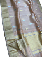 Exquisite Pink Banarasi Handloom Silk Saree - Luxurion World