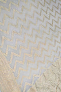 Stunning Dyeable Handloom Banarasi Pure Georgette Saree - Luxurion World