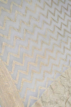 Stunning Dyeable Handloom Banarasi Pure Georgette Saree - Luxurion World
