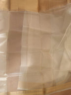 Dyeable Banarasi Handloom Pure Organza Silk Saree - Luxurion World