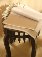Dyeable Banarasi Handloom Pure Organza Silk Saree - Luxurion World