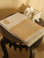Dyeable Banarasi Handloom Pure Chiniya Silk Saree - Luxurion World