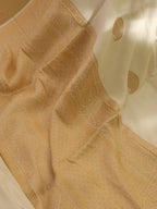 Dyeable Banarasi Handloom Pure Chiniya Silk Saree - Luxurion World