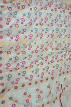 Elegant Off White Banarasi Cotton Saree - Luxurion World