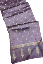 Regal Purple Banarasi Silk Saree - Timeless Elegance - Luxurion World