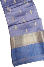 Regal Purple Banarasi Silk Saree - Timeless Elegance - Luxurion World