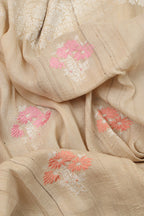 Elegant Dyeable Banarasi Tussar Georgette Saree - Luxurion World