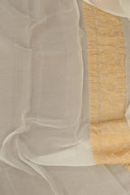 Colorful Banarasi Tussar Georgette Saree - Dyeable and Vibrant - Luxurion World