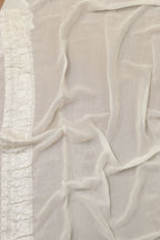 Elegant Dyeable Banarasi Handloom Pure Georgette Saree - Luxurion World