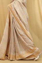 Exquisite Dyeable Banarasi Tussar Georgette Saree - Luxurion World