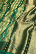 Exquisite Multicolor Banarasi Organza Silk Saree - Luxurion World
