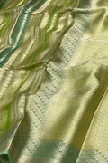 Exquisite Multicolor Banarasi Organza Silk Saree - Luxurion World