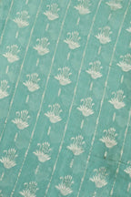 Elegant Blue Handloom Banarasi Pure Tissue Georgette Saree - Luxurion World