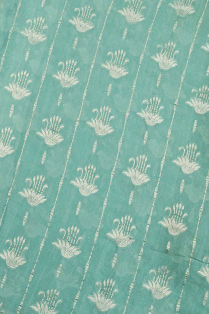 Elegant Blue Handloom Banarasi Pure Tissue Georgette Saree - Luxurion World