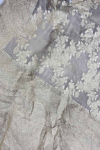 Dyeable Handloom Banarasi Pure Tissue Georgette Saree - Luxurion World