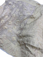 Dyeable Handloom Banarasi Pure Tissue Georgette Saree - Luxurion World