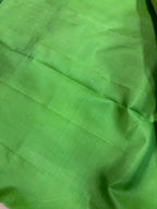 Green Handloom Banarasi Pure Katan Silk Flower Design Saree
