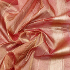 Green Banarasi Handloom Pure Tissue Silk Meenakari Saree - Luxurion World