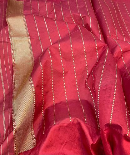 Elegant Blue Banarasi Handloom Pure Kora Silk Meenakari Saree - Luxurion World