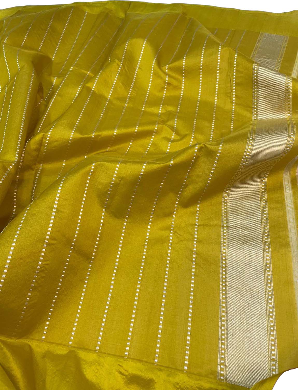 Elegant Blue Banarasi Handloom Pure Kora Silk Meenakari Saree - Luxurion World
